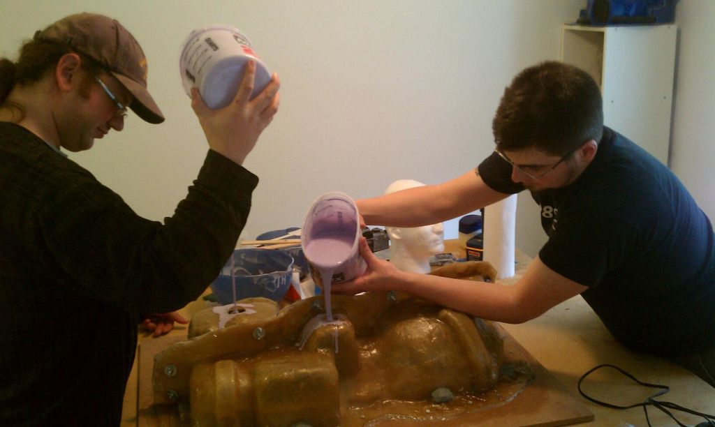 Pouring Silicone 4