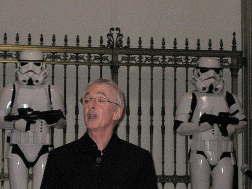 Stormtrooper with Anthony Daniels 3