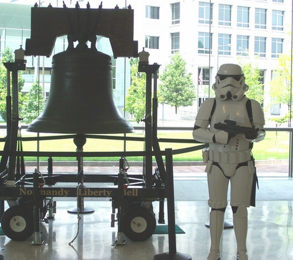 Stormtrooper at the National Constitution Center