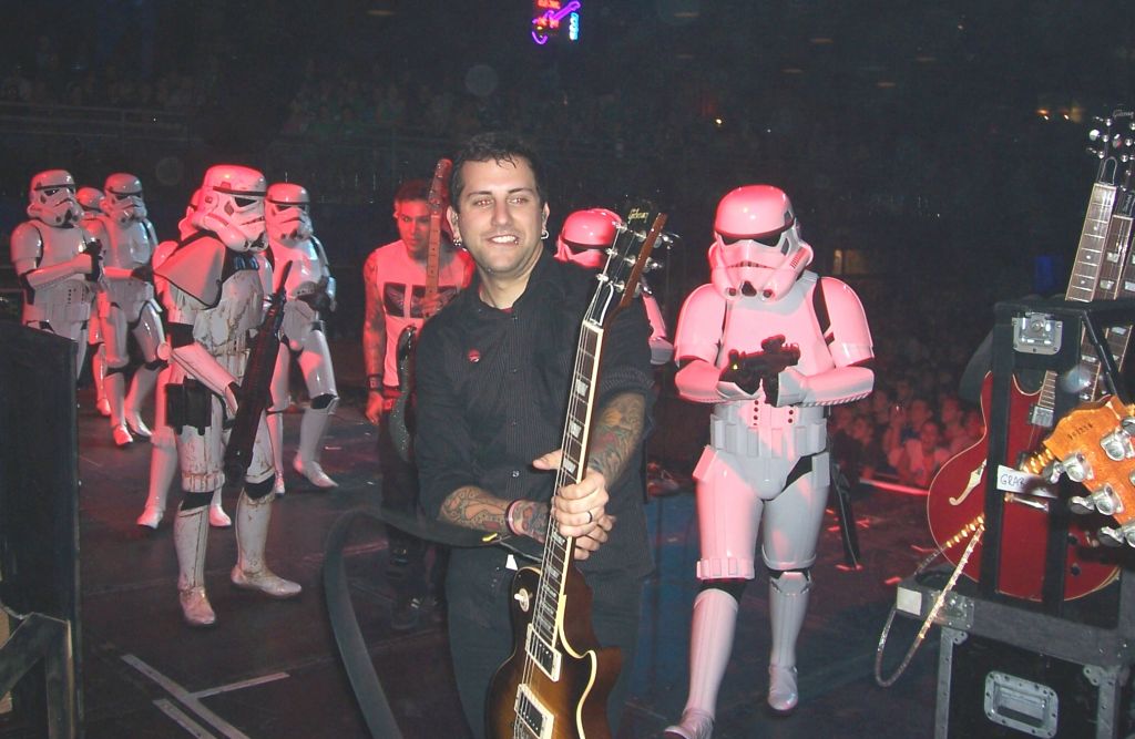 Stormtrooper on stage with MXPX 2