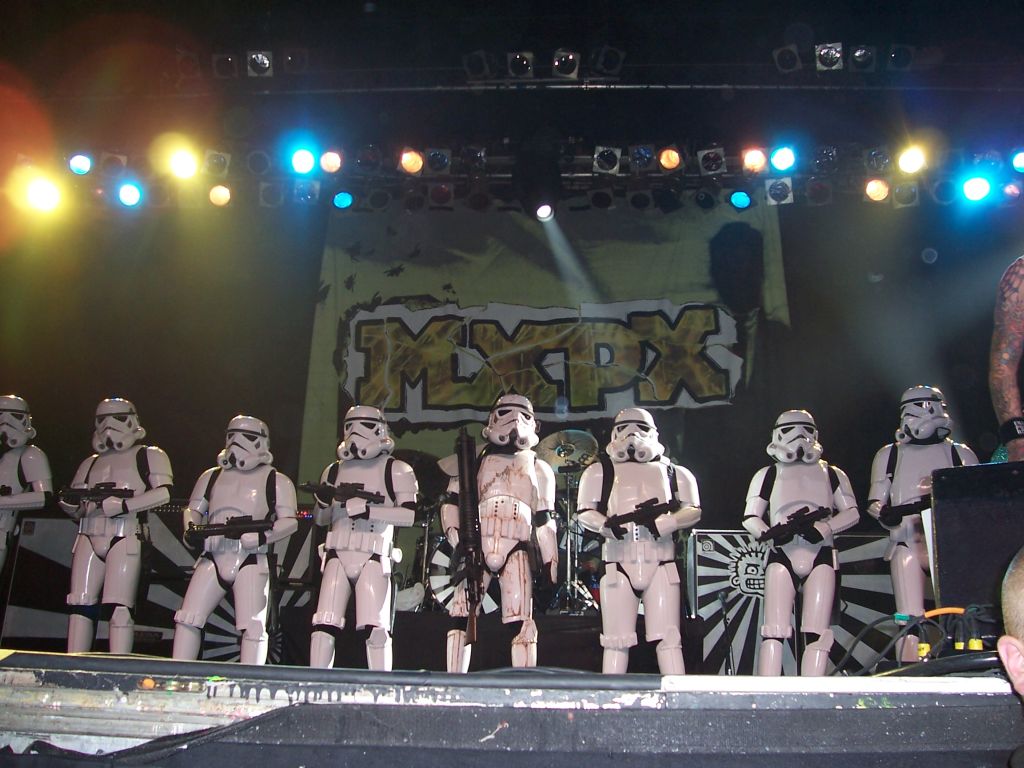 Stormtrooper on stage with MXPX 3
