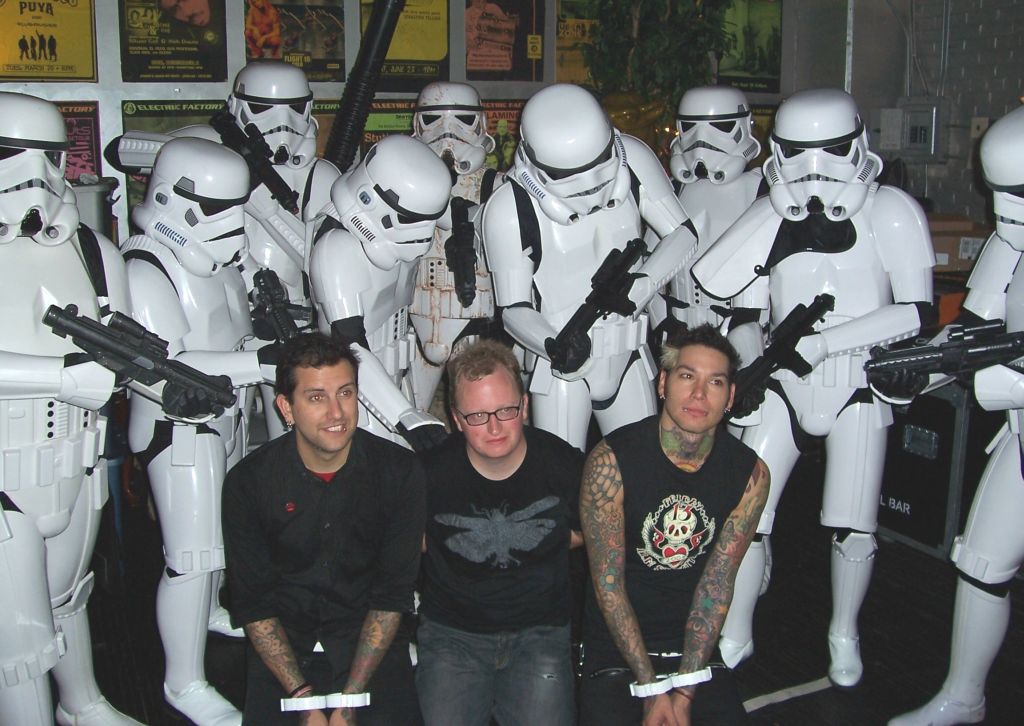 Stormtrooper on stage with MXPX 8