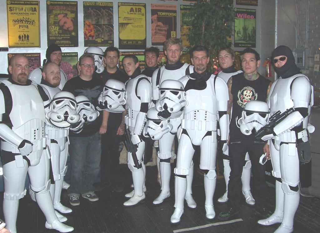 Stormtrooper on stage with MXPX 9