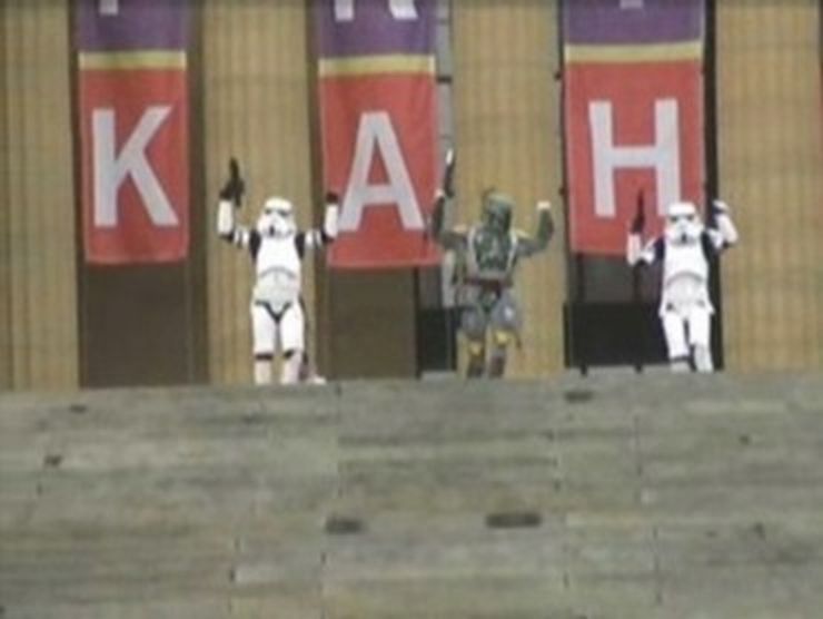 Stormtrooper Playing Rocky
