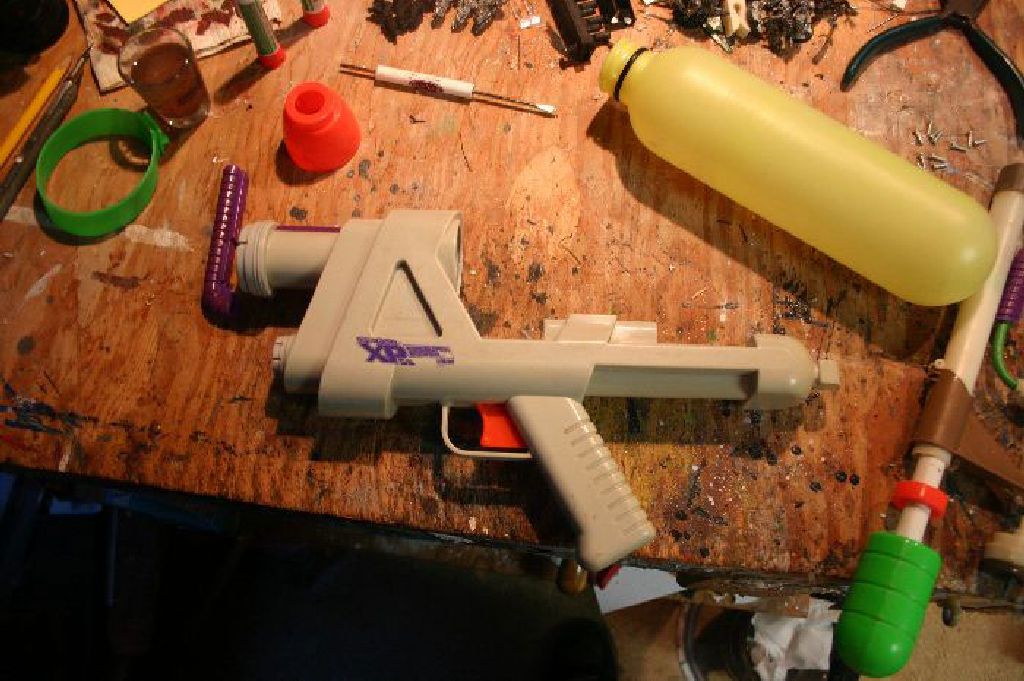 Disassembled Supersoaker