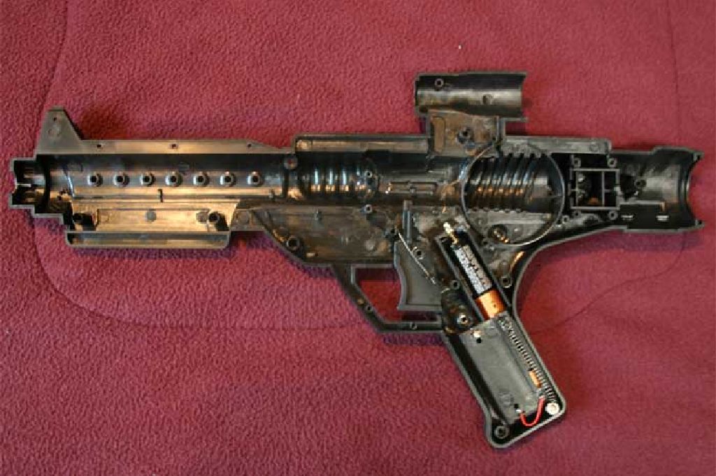 Disassembled Gun